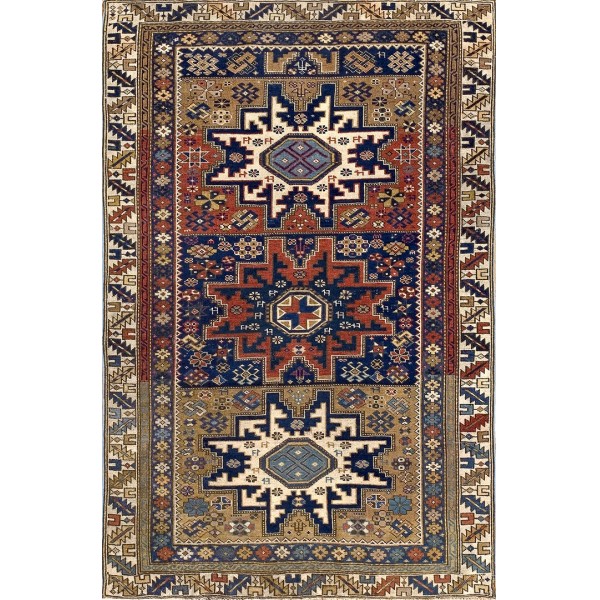 Early 20th Century Caucasian Shirvan Carpet