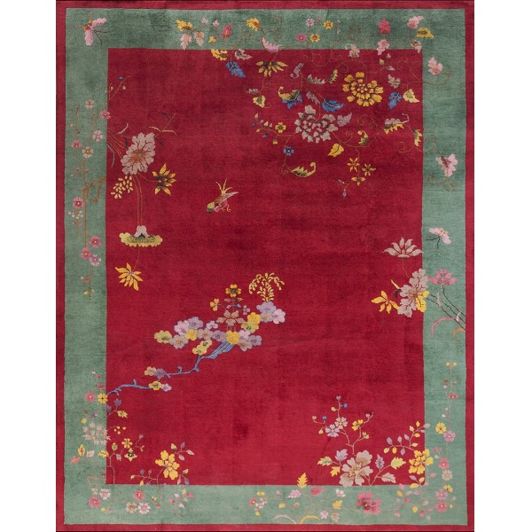 1920s Chinese Art Deco Carpet