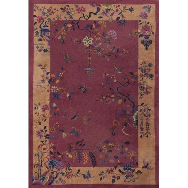 1920s Chinese Art Deco Carpet