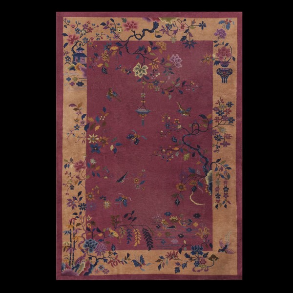 1920s Chinese Art Deco Carpet