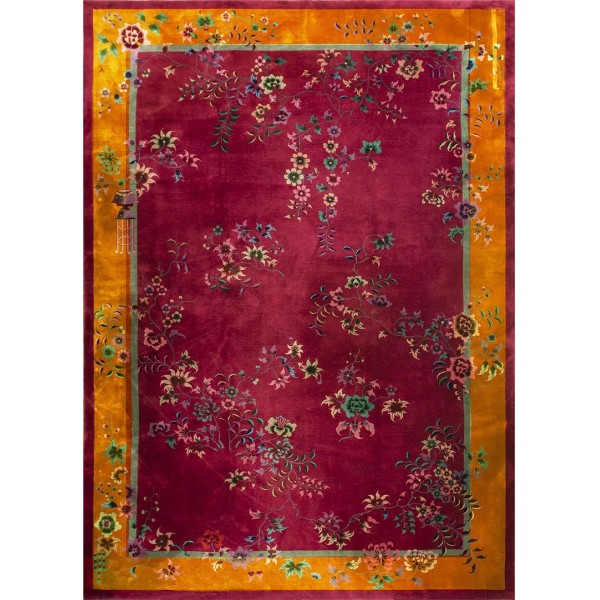 1920s Chinese Art Deco Carpet