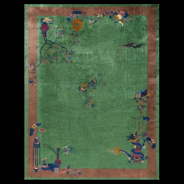 1920s Chinese Art Deco Carpet