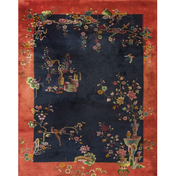 1920s Chinese Art Deco Carpet