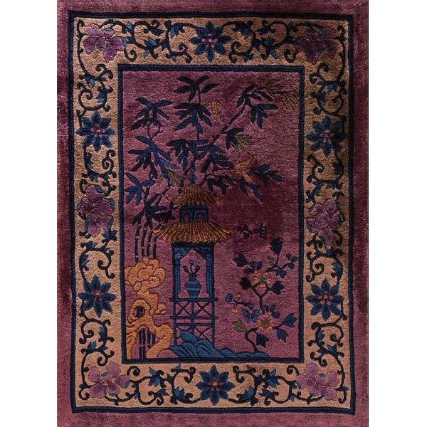 Early 20th Century Chinese Art Deco Rug