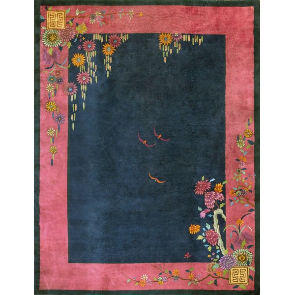 1920s Chinese Art Deco Carpet