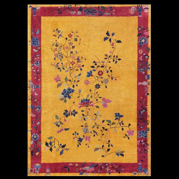 1920s Chinese Art Deco Carpet