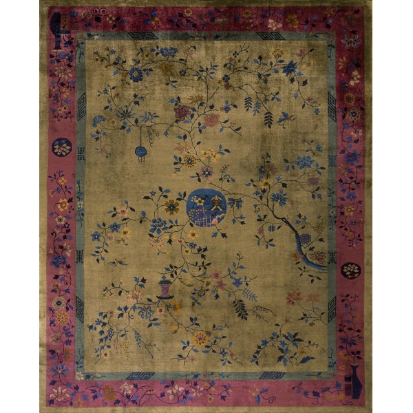 1920s Chinese Art Deco Carpet