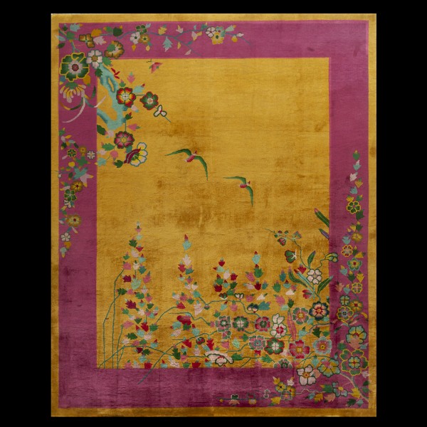 1920s Chinese Art Deco Carpet by Nichols Workshop