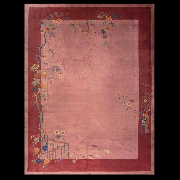 1920s Chinese Art Deco Carpet 