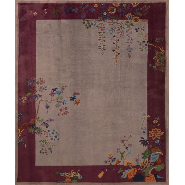 1920s Chinese Art Deco Carpet by Nichols Workshop