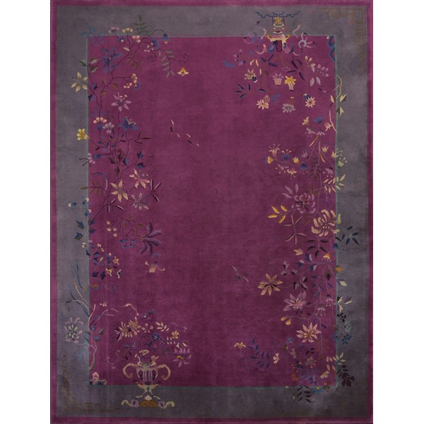 1920s Chinese Art Deco Carpet 