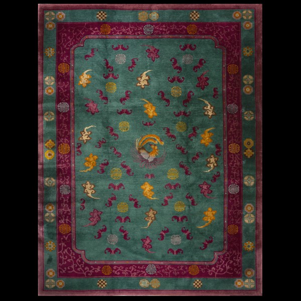 1920s Chinese Art Deco Carpet