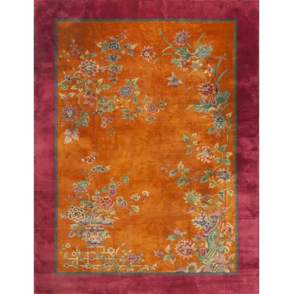 1920s Chinese Art Deco Carpet