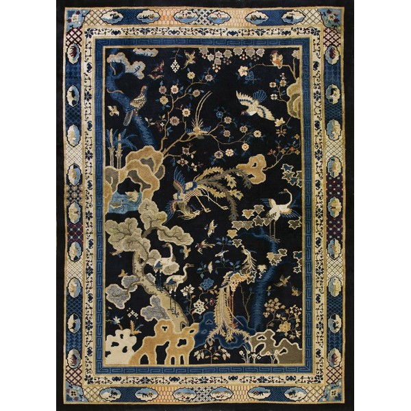 Early 20th Century Chinese Peking Carpet