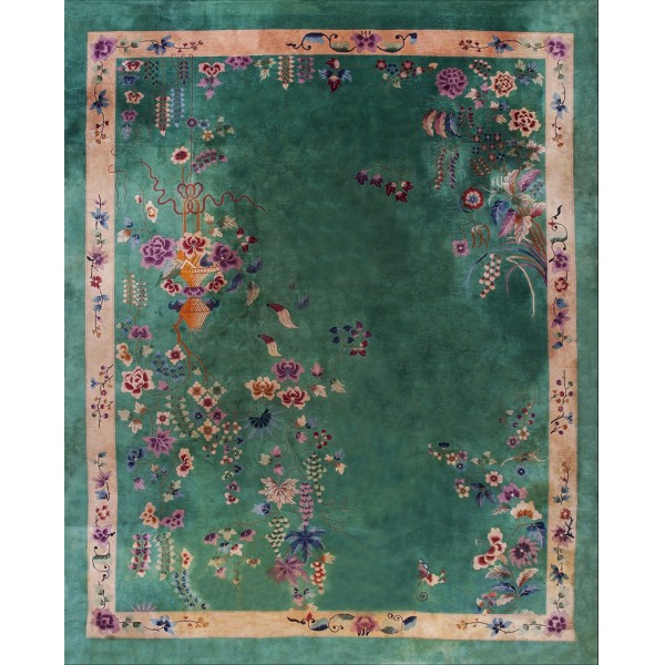 1920s Chinese Art Deco Carpet