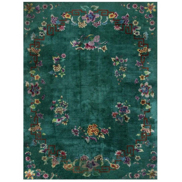 1920s Chinese Art Deco Carpet