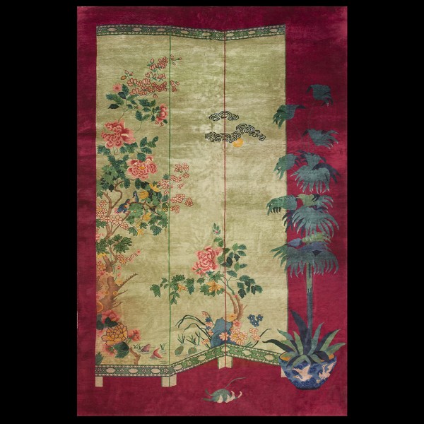 1920s Chinese Art Deco Carpet