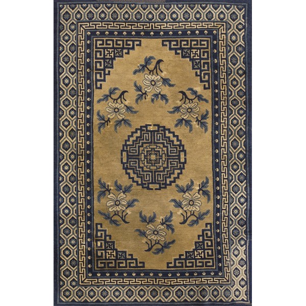 Early 20th Century N. Chinese Baotou Carpet