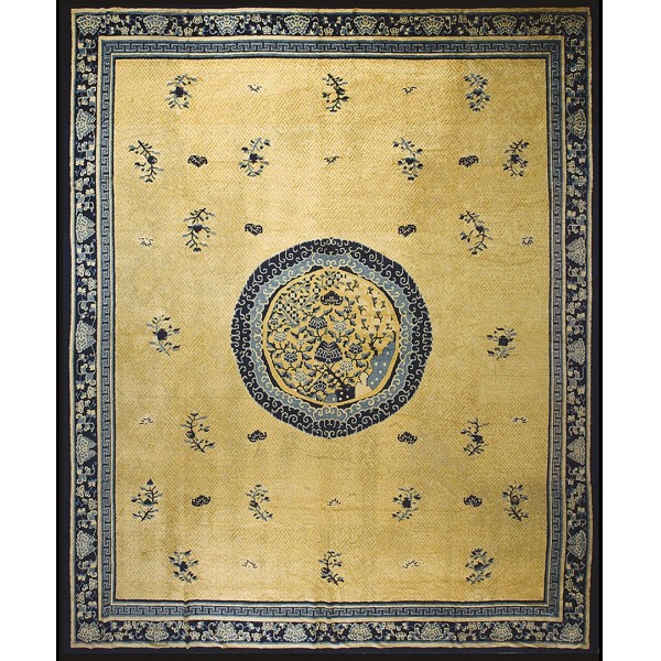 18th Century Chinese Ningxia Carpet