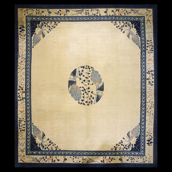 Late 19th Century Chinese Peking Carpet