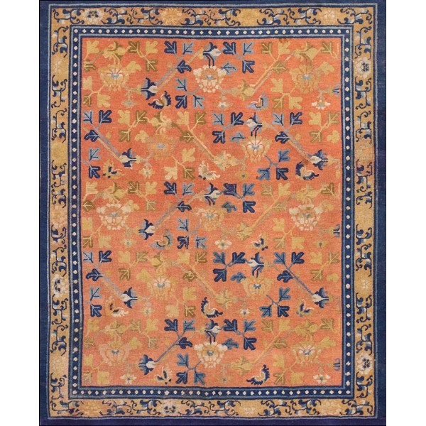 Early 19th Century W. Ningxia Carpet