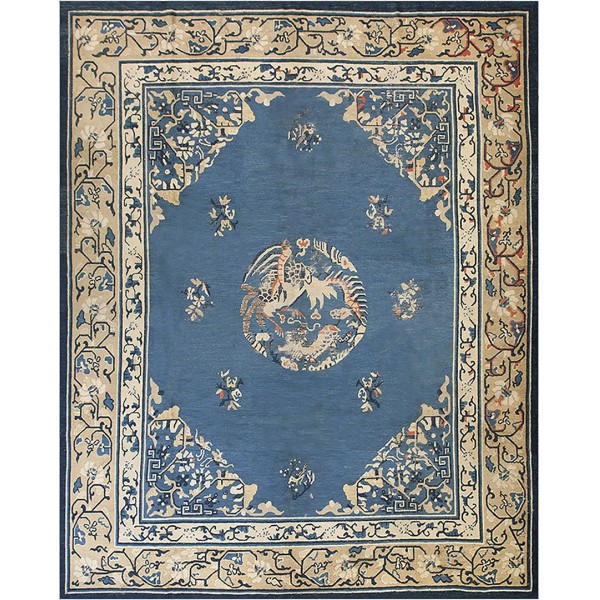 Early 20th Century Chinese Peking Carpet