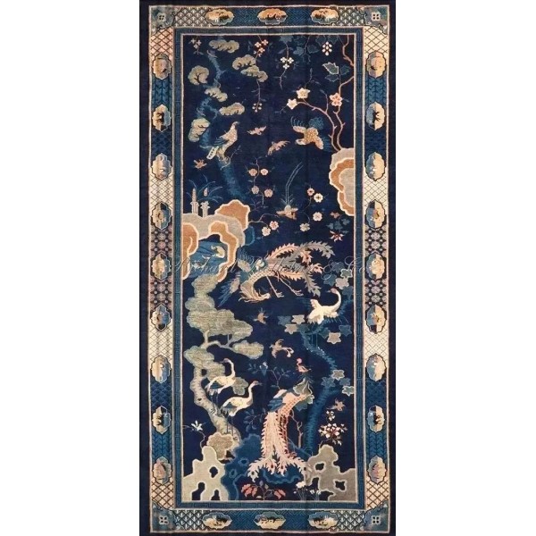 Early 20th Century Chinese Peking Carpet