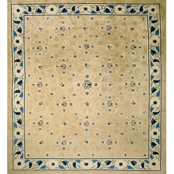 Late 19th Century Chinese Peking Carpet