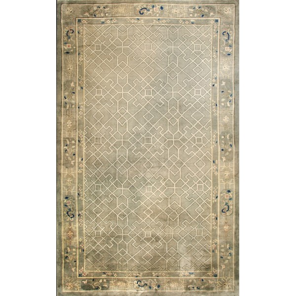 Late 19th Century Chinese Peking Carpet 