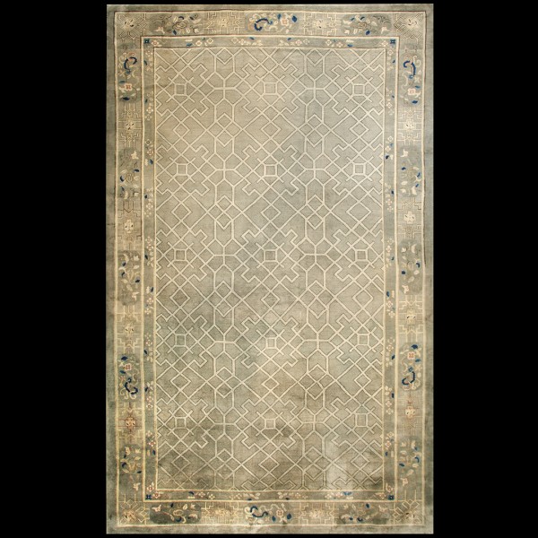 Late 19th Century Chinese Peking Carpet 