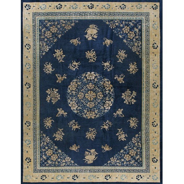 Early 20th Century Chinese Peking Carpet