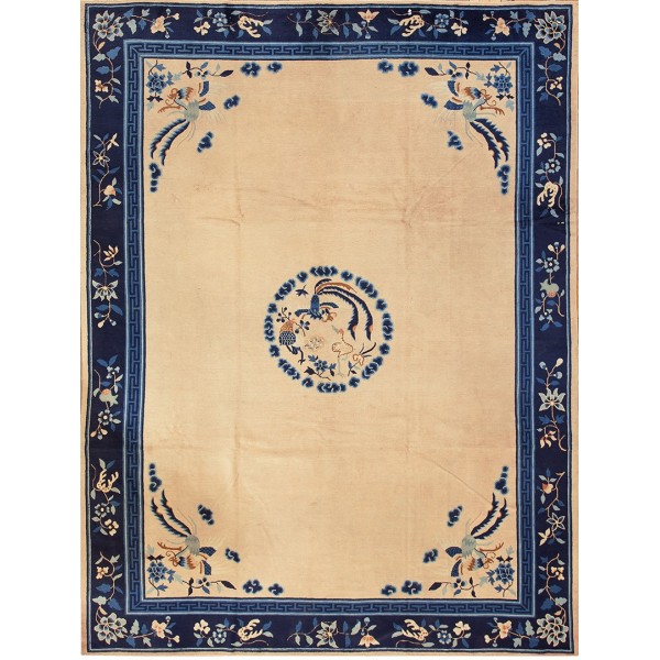 Early 20th Century Chinese Peking Carpet