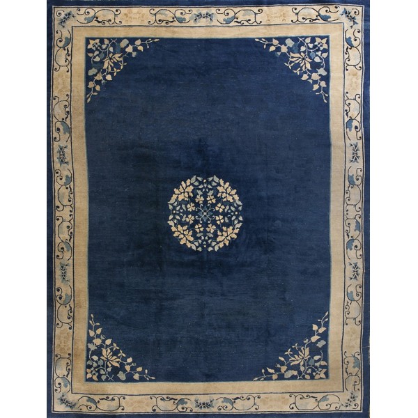 Early 20th Century Chinese Peking Carpet