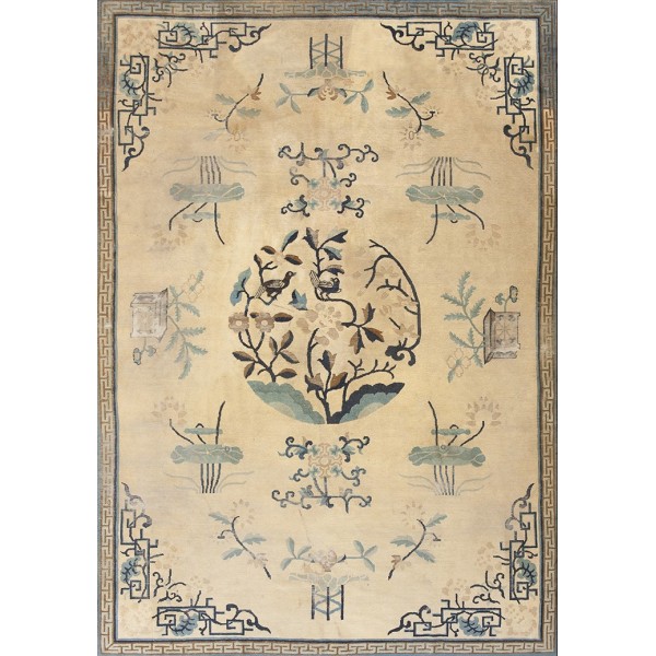 19th Century Chinese Peking Carpet