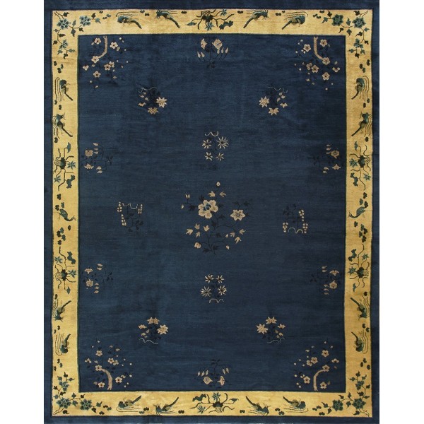 Early 20th Century Chinese Peking Carpet