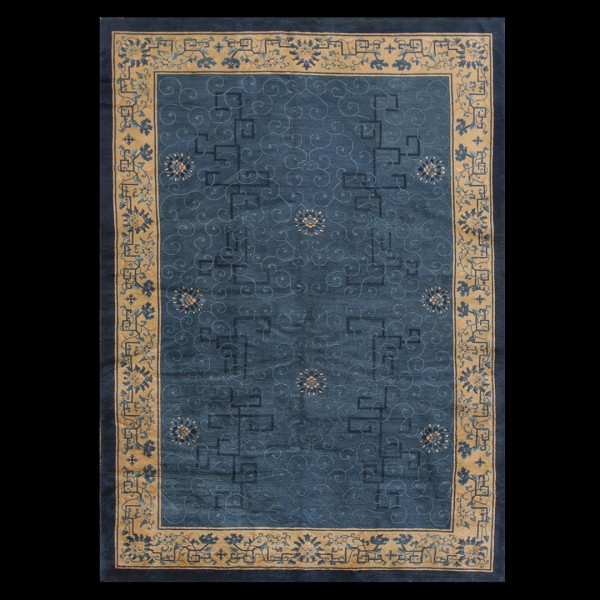 Early 20th Century Chinese Peking Carpet 