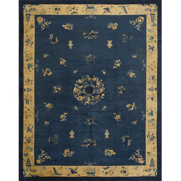 Early 20th Century Chinese Peking Carpet