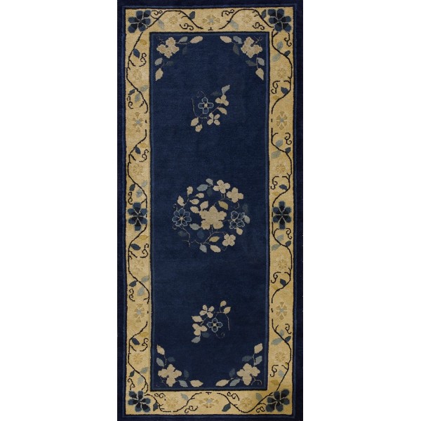 Early 20th Century Chinese Peking Rug 