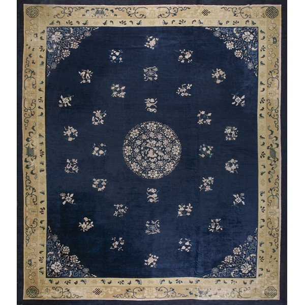Early 20th Century Chinese Peking Carpet