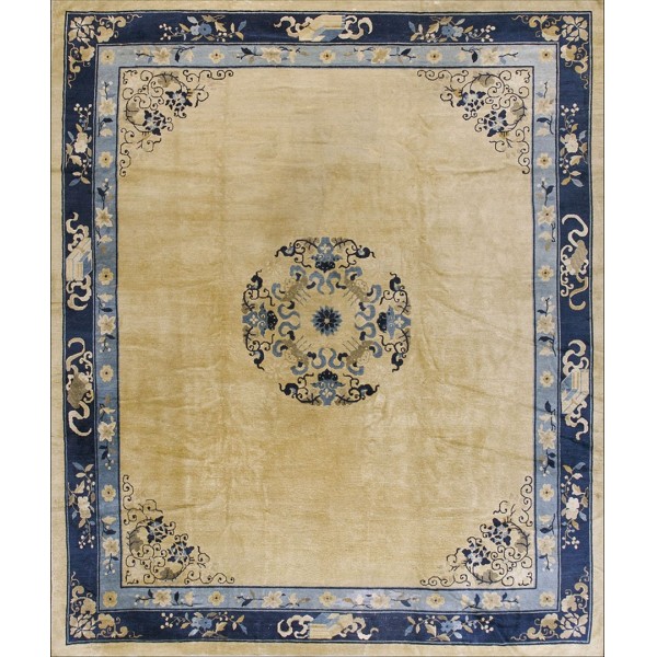 Early 20th Century Chinese Peking Carpet