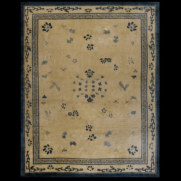 Late 19th Century Chinese Peking Carpet 