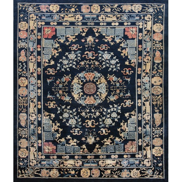 Late 19th Chinese Peking Carpet