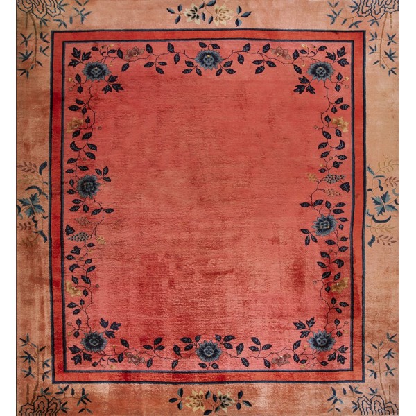 Early 20th Century Chinese Peking Carpet