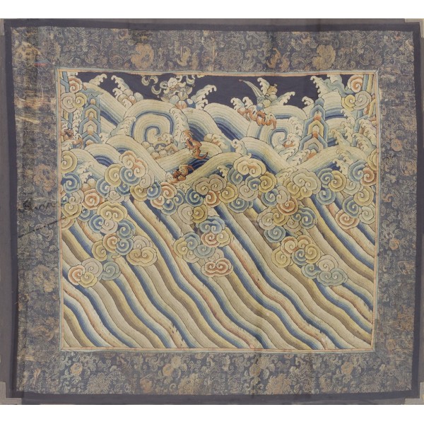 Mid 19th Century Chinese Silk Embroidery