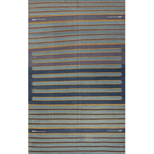 1930s Indian Cotton Dhurrie Carpet