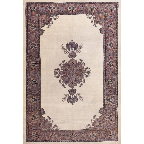 19th Century Persian Farahan Carpet