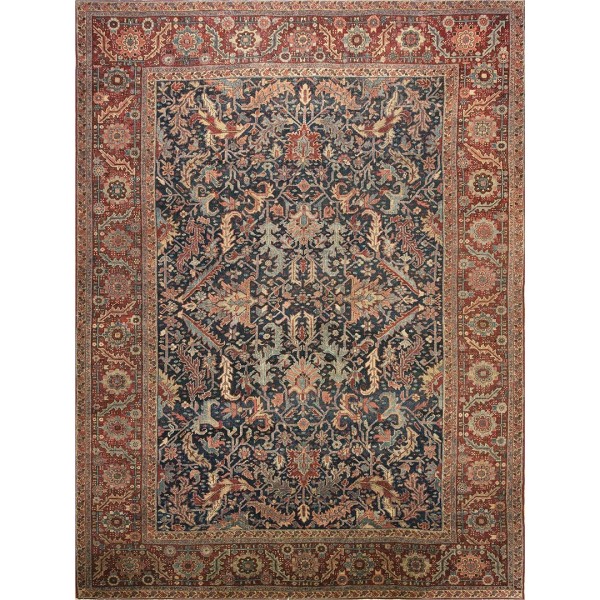 Early 20th Century N.W. Persian Heriz Carpet 