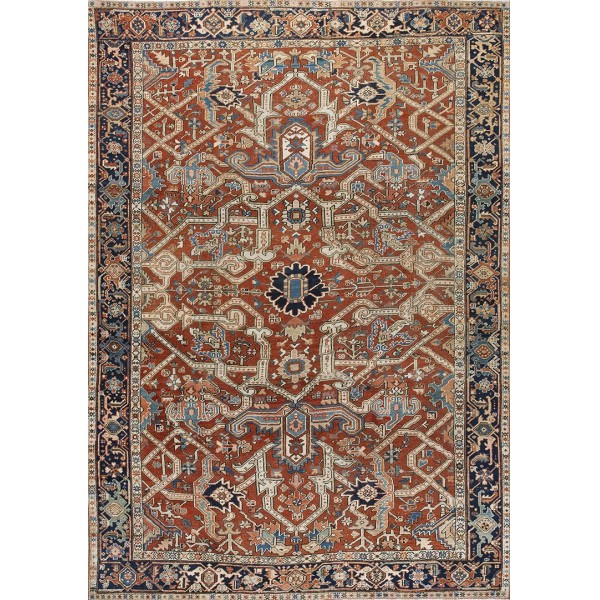 Late 19th Century N.W. Persian Heriz Carpet