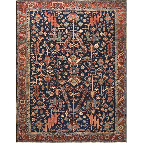 Early 20th Century N.W. Persian Heriz Carpet