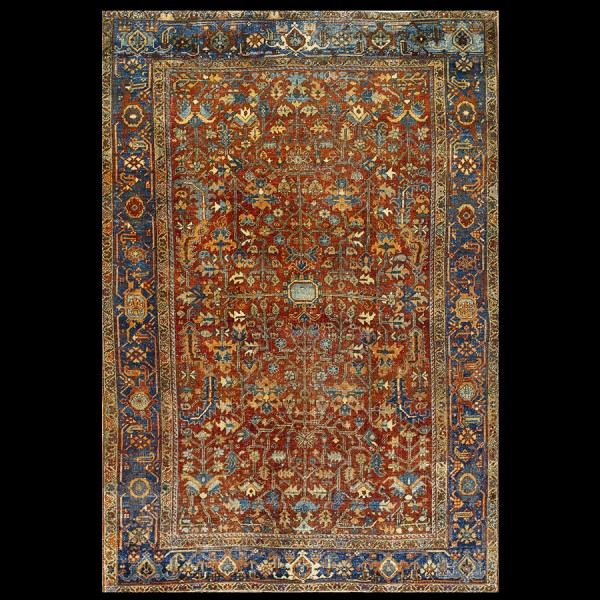 Early 20th Century N.W.  Persian Heriz Carpet 